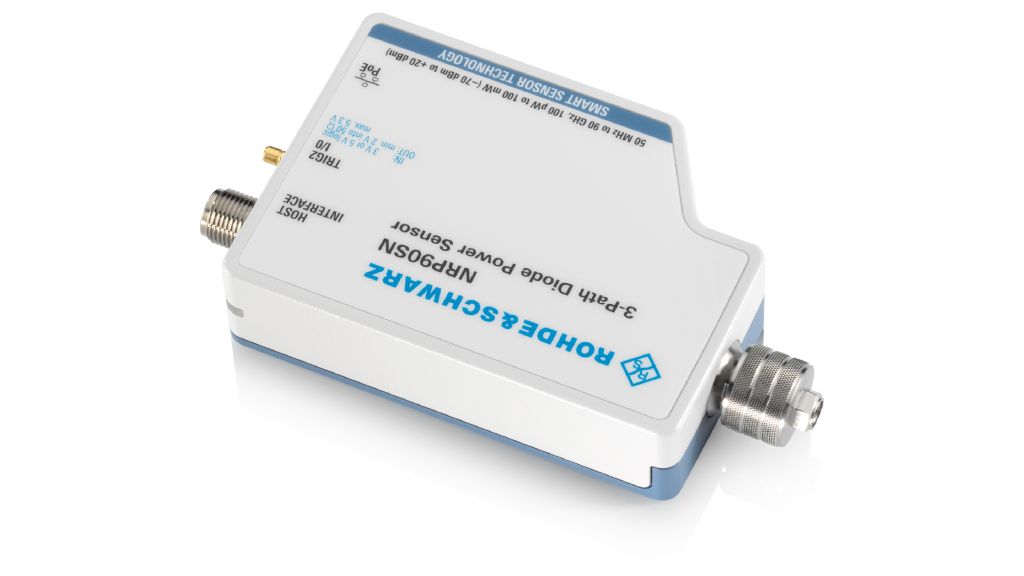 Трёхканальный диодный датчик мощности 50 МГц – 90 ГГц, 100 пВт – 100 мВт, разъём 1.35 мм, LAN версия