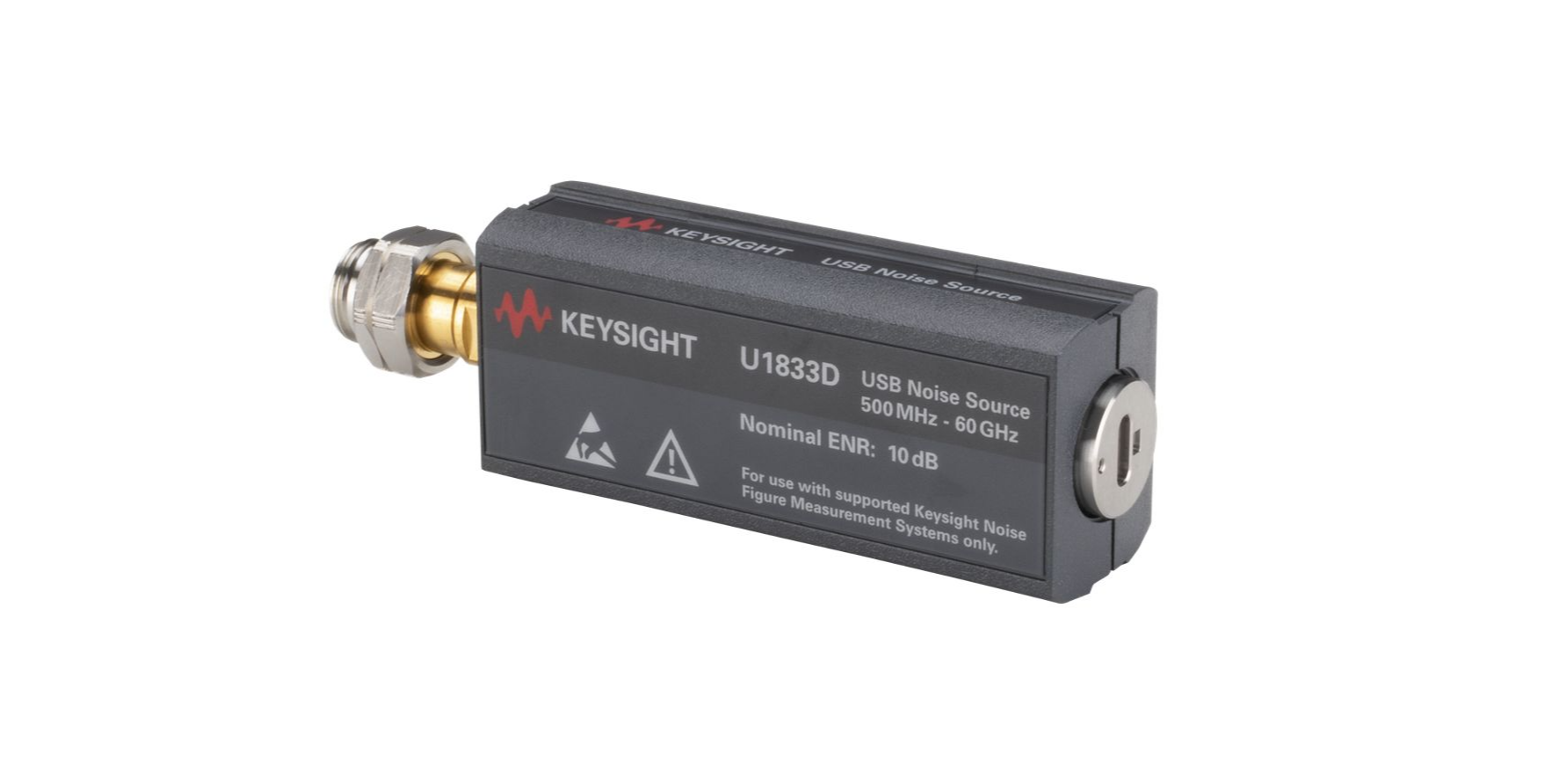 Keysight U1833D интеллектуальный USB-источник шума 500 МГц–60 ГГц, ENR 10 дБ
