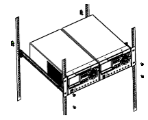 Rigol RM-2-DP800 комплект крепежа 2-х корпусов RIGOL DP800 в стойку 19”