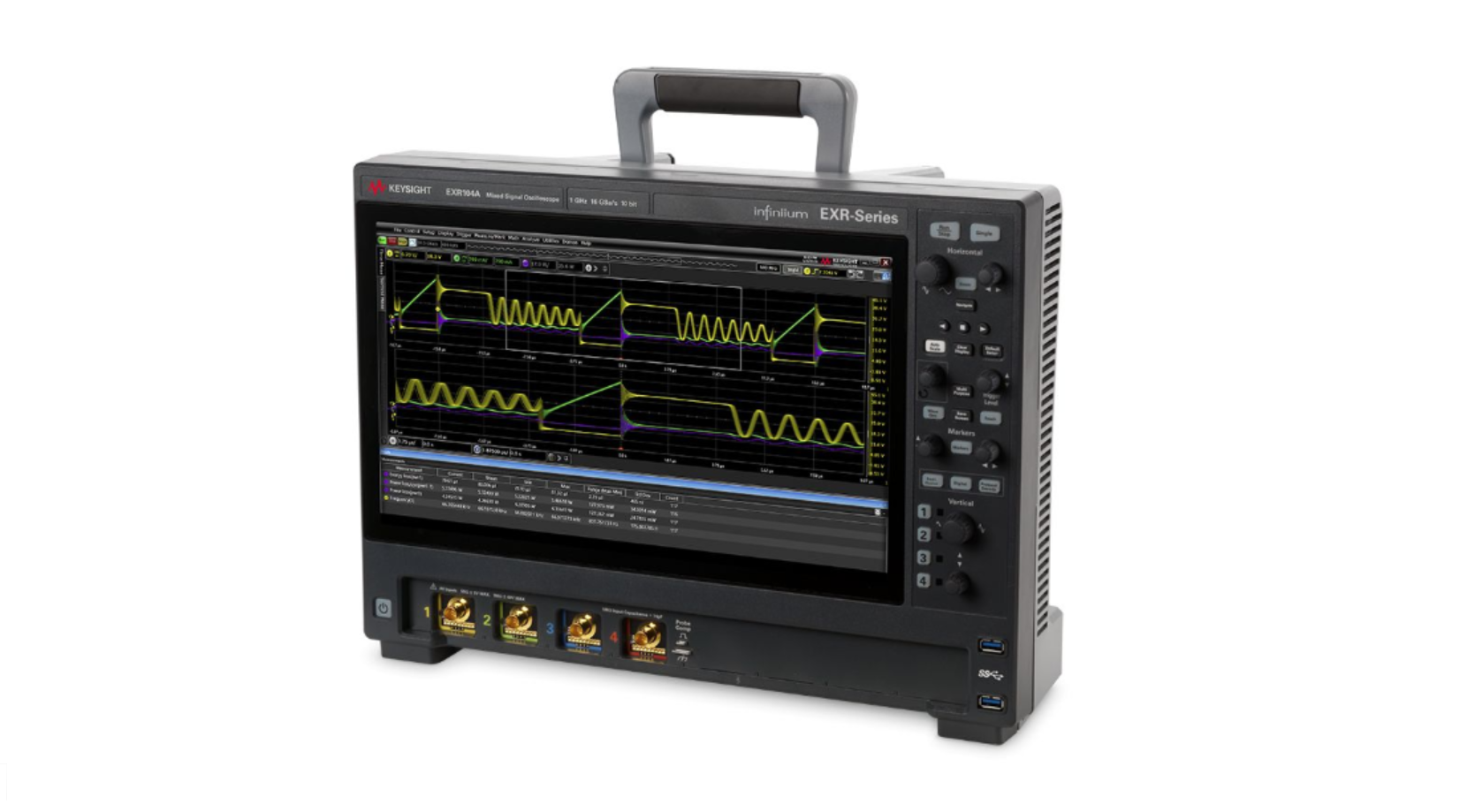 Осциллограф Infiniium EXR, 1 ГГц, 4 аналоговых канала, 16 Гвыб/с 