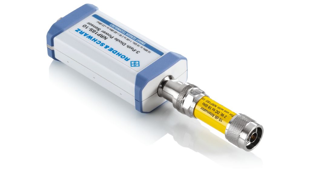 Трёхканальный диодный датчик мощности 10 МГц – 18 ГГц, 1 нВт – 2 Вт