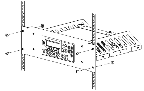 Rigol RM-DM3000 комплект крепежа корпуса мультиметра RIGOL DM3000 в стойку 19”