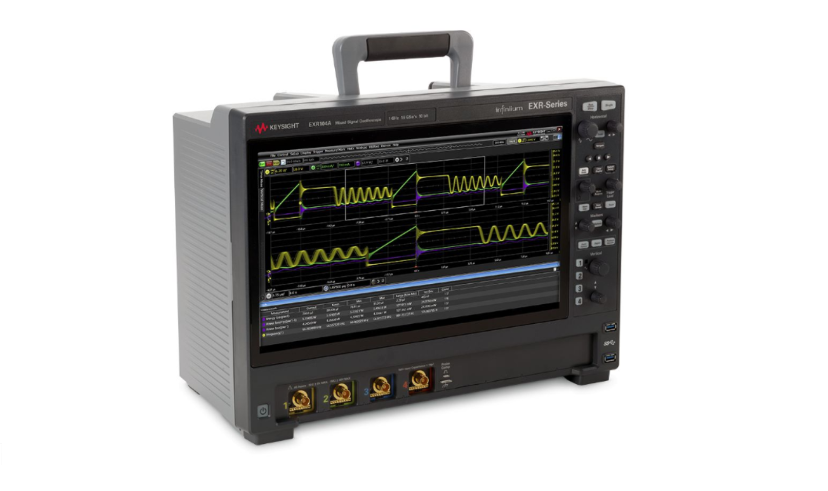 Осциллограф Infiniium EXR, 1 ГГц, 4 аналоговых канала, 16 Гвыб/с 