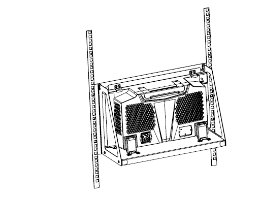 Rigol RM6041 комплект крепежа корпусов RSA5000, RSA3000 в стойку 19”