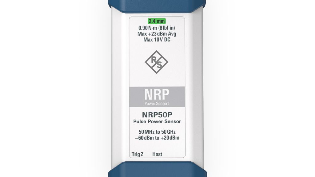 Импульсный датчик мощности 50 МГц – 50 ГГц, 1 нВт – 100 мВт, разъём 2.40 мм