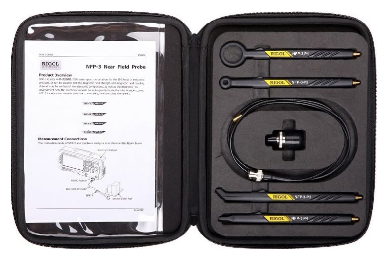 Rigol NFP-3 набор пробников ближнего магнитного в  диапазоне частот поля  от 30 МГц до 3 ГГц.                                          
