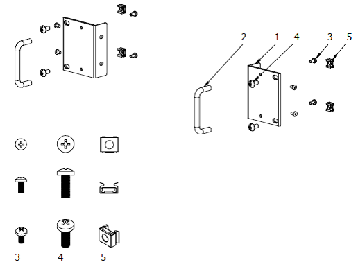 Rigol RM-DSG3000 комплект крепежа корпуса RIGOL DSG3000 в стойку 19”