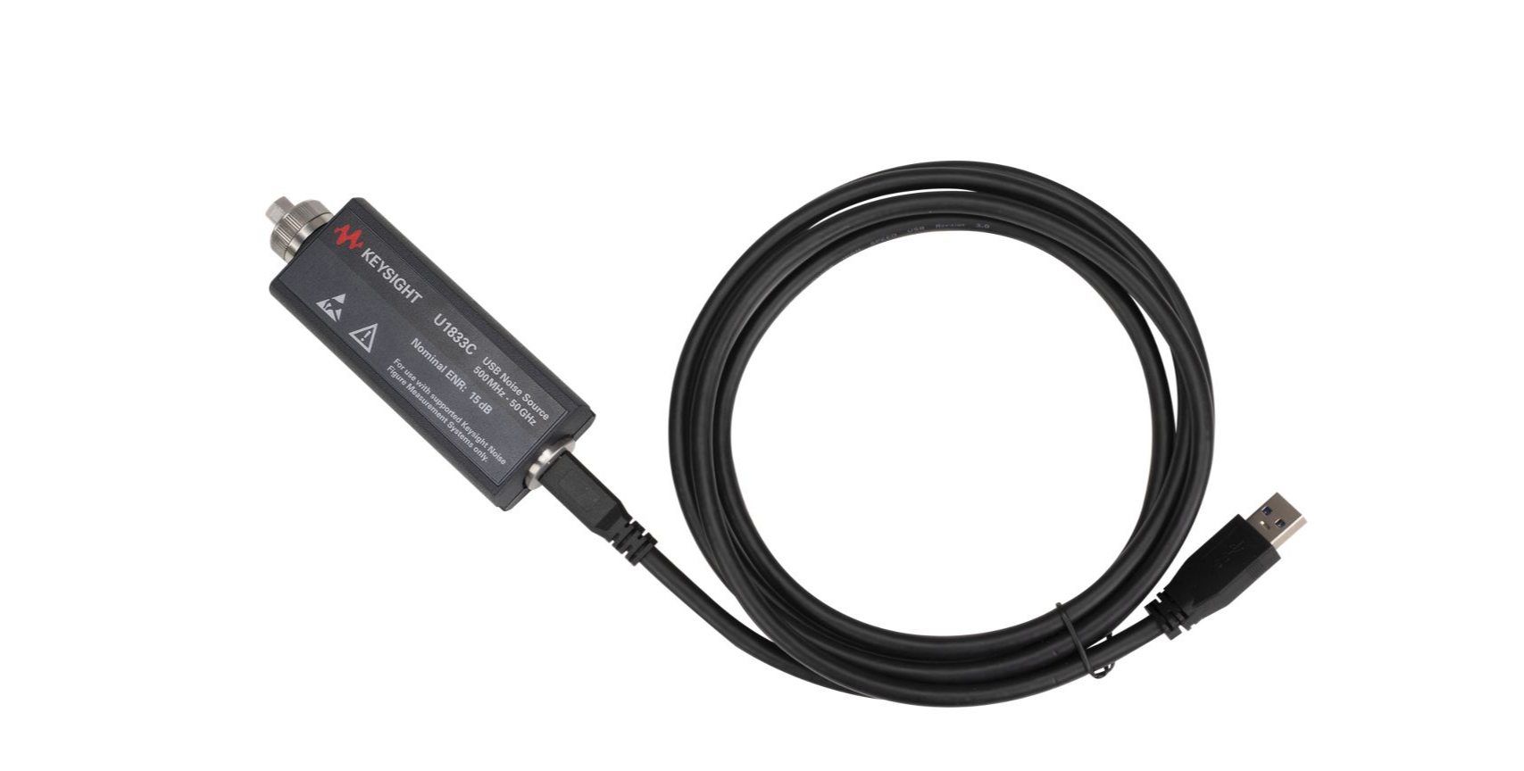 Keysight U1833C интеллектуальный USB-источник шума 500 МГц–50 ГГц, ENR 15 дБ