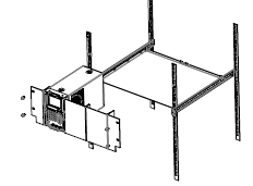 Rigol RM-1-DP700 комплект крепежа 1 корпуса RIGOL DP700 в стойку 19”