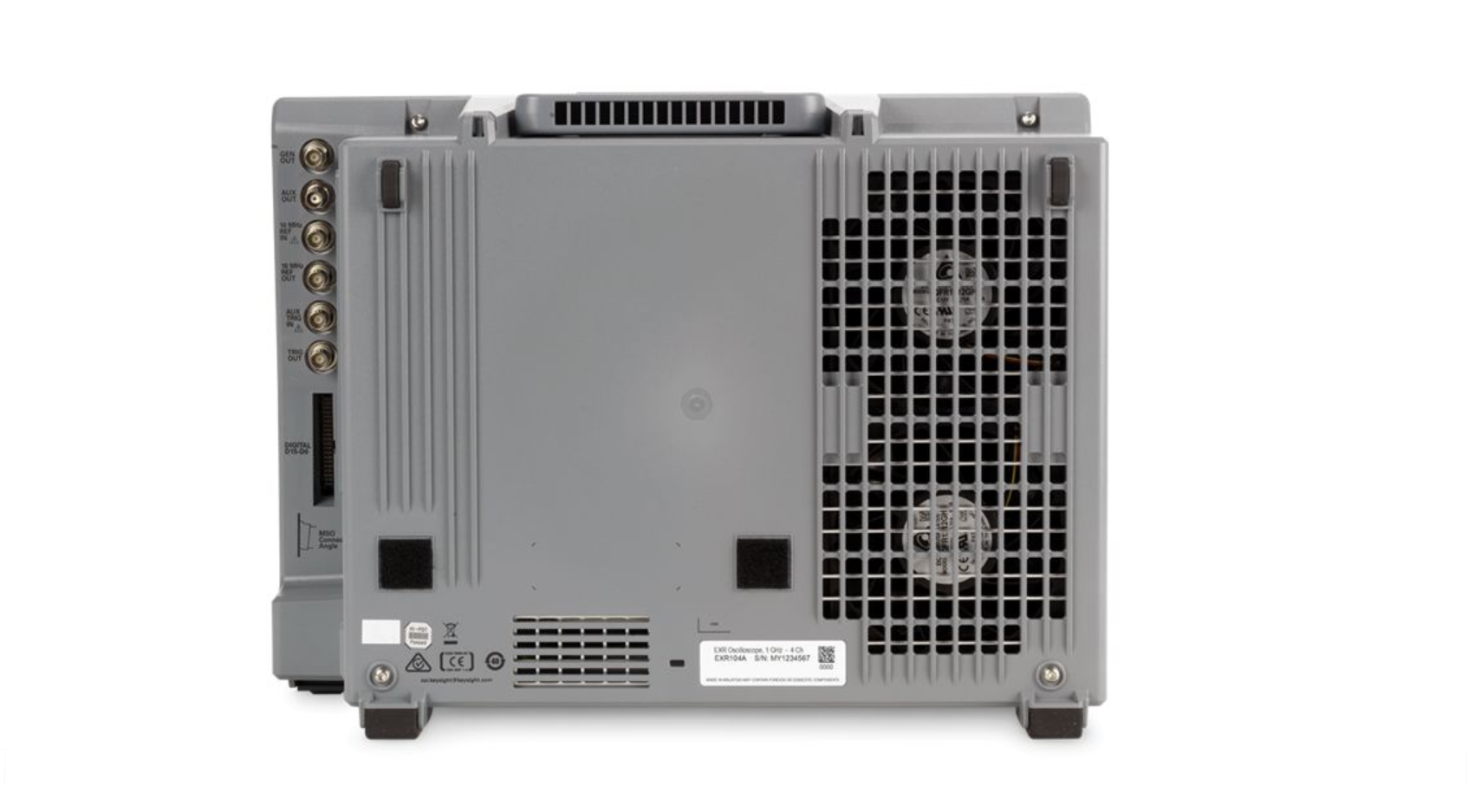 Осциллограф Infiniium EXR, 1 ГГц, 4 аналоговых канала, 16 Гвыб/с 