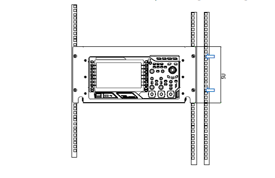 Rigol RM-DS2000 комплект для монтажа в стойку
