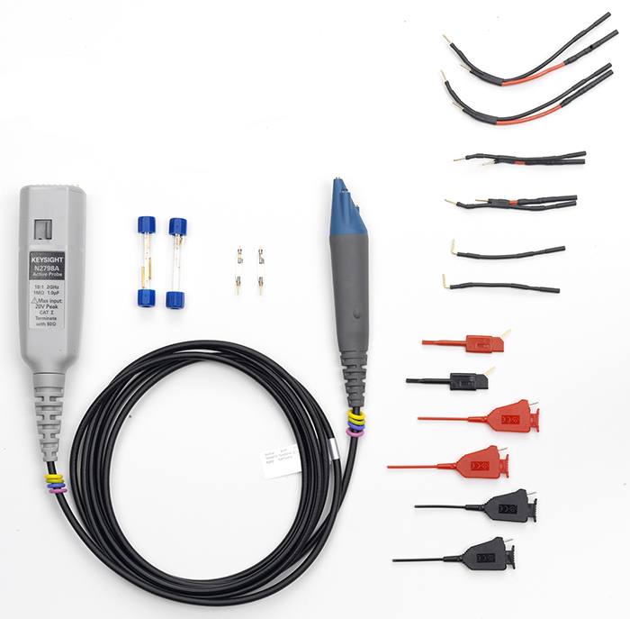 Keysight N2797A активный пробник 10:1, 1.5 ГГц, 1 МОм / 1 пФ, ±8 В, для экстремальных температур