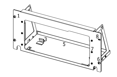 Rigol RM-DS2000 комплект для монтажа в стойку