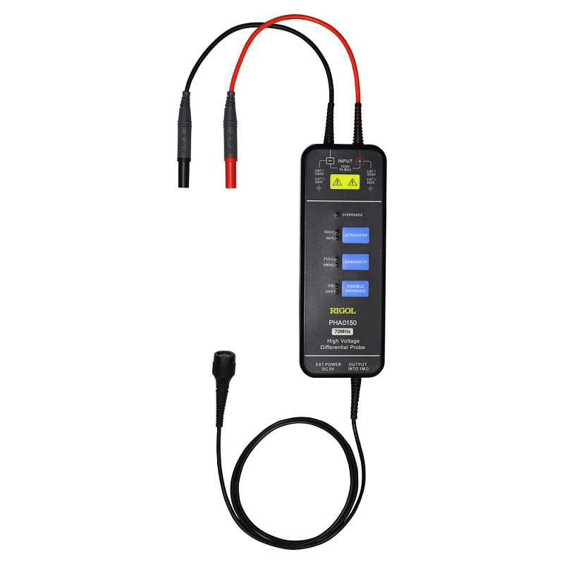 Rigol PHA0150 дифференциальный пробник высокого напряжения, DC-70 МГц, 1500 Впик