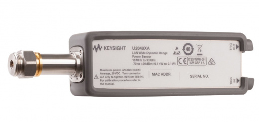Keysight U2049XA LAN-датчик пиковой и средней мощности 10 МГц–33 ГГц