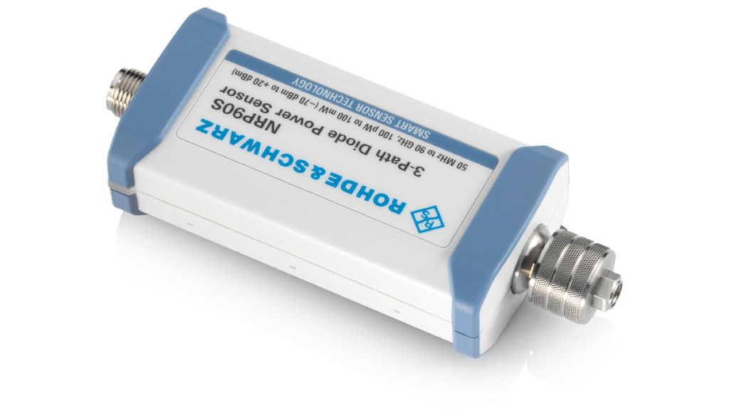 Трёхканальный диодный датчик мощности 50 МГц – 90 ГГц, 100 пВт – 100 мВт, разъём 1.35 мм
