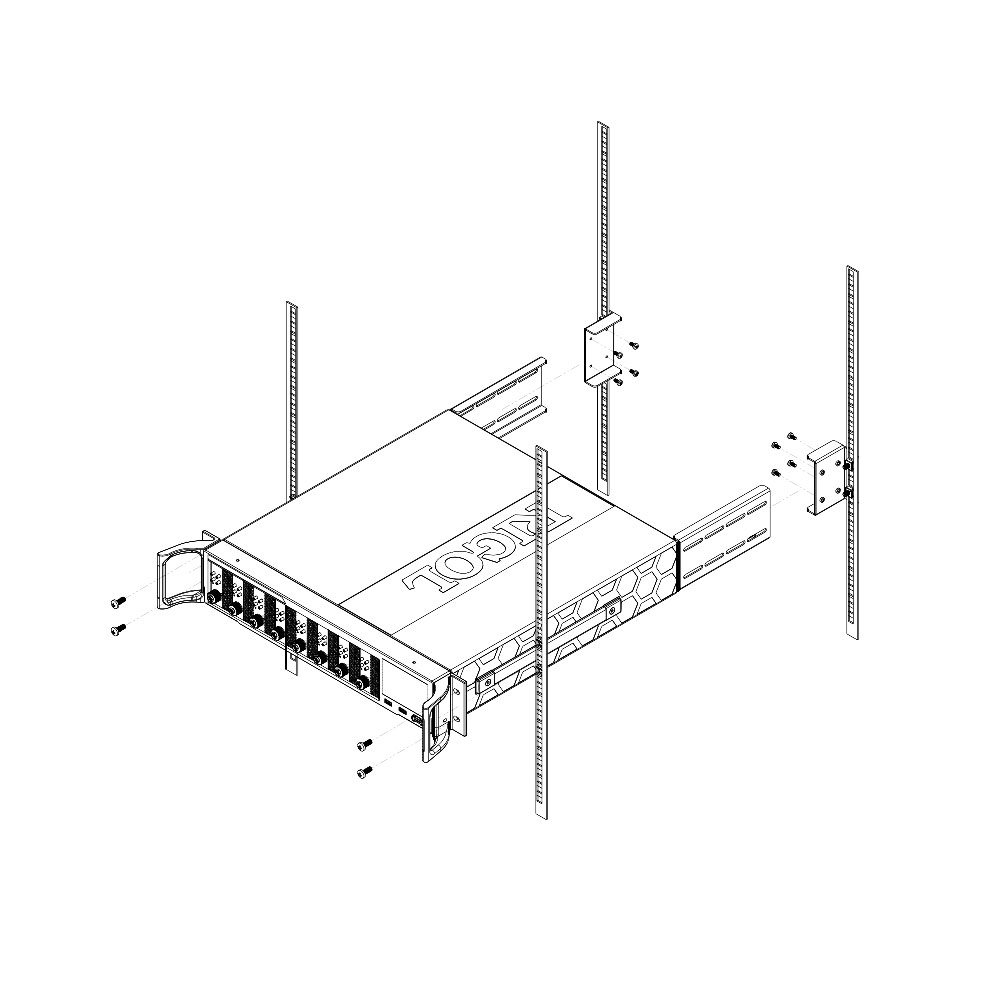 Rigol RM2031 комплект для монтажа MSG5000 в стойку