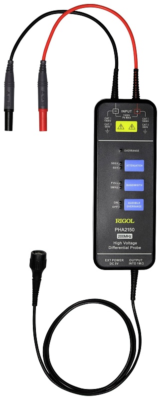 Rigol PHA2150 дифференциальный пробник высокого напряжения 200 МГц, 1500 В