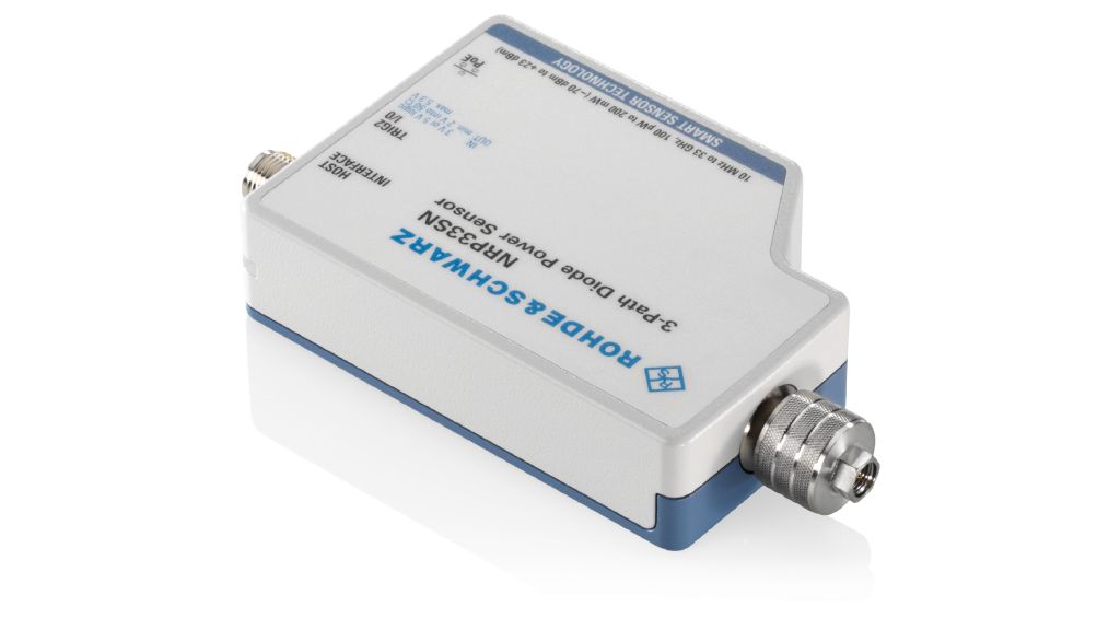 Трёхканальный диодный датчик мощности 10 МГц – 33 ГГц, 100 пВт – 200 мВт, LAN версия